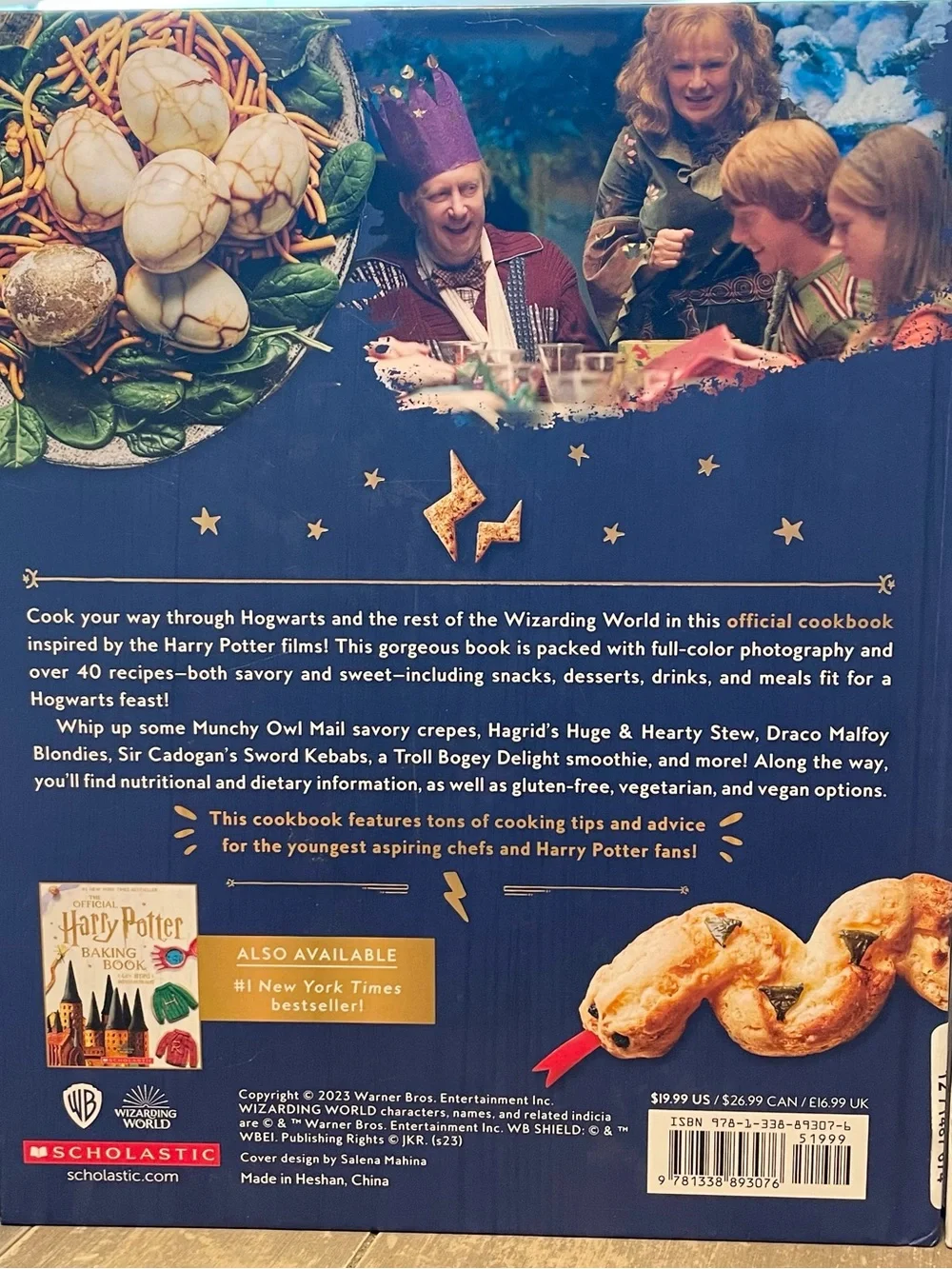 Official Harry Potter Cookbook & Harry Potter Baking Book - Hardcover